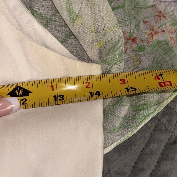 Tere Tereba for Young Reflections Ivory Floral Hippy Boho Maxi Dress Size XS/S - Picture 9 of 12